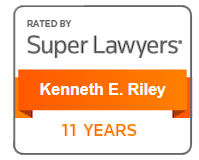 Superlawyers badge 11 Years Kenneth E. Riley