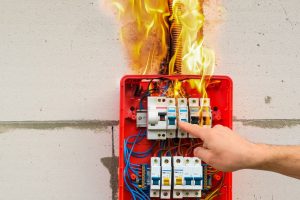 burning circuit box
