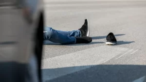 pedestrian who was ran over in a hit and run accident