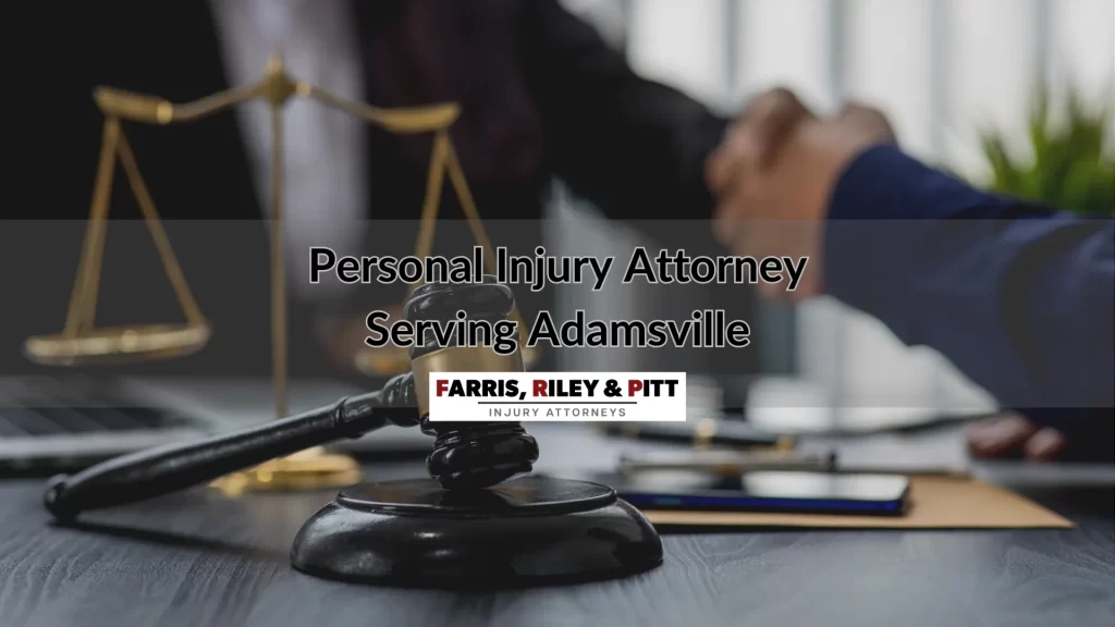 Personal Injury Lawyer Serving Adamsville