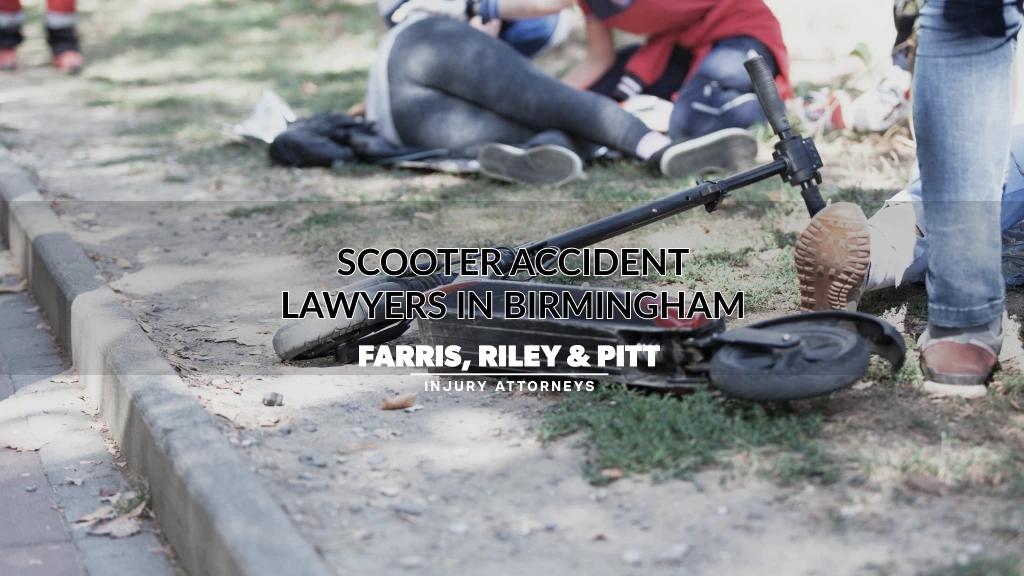 SCOOTER ACCIDENT LAWYERS IN BIRMINGHAM