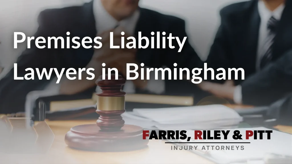 Premises Liability Lawyers in Birmingham Image